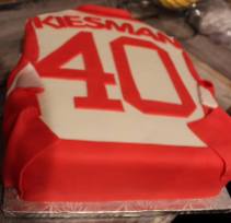 Red Wings 40th Cake