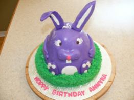 Purple Bunny Cake